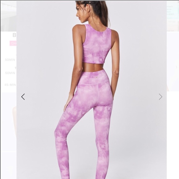 Spiritual Gangster Pants - Spirtual gangster tie dye pink legging small EUC